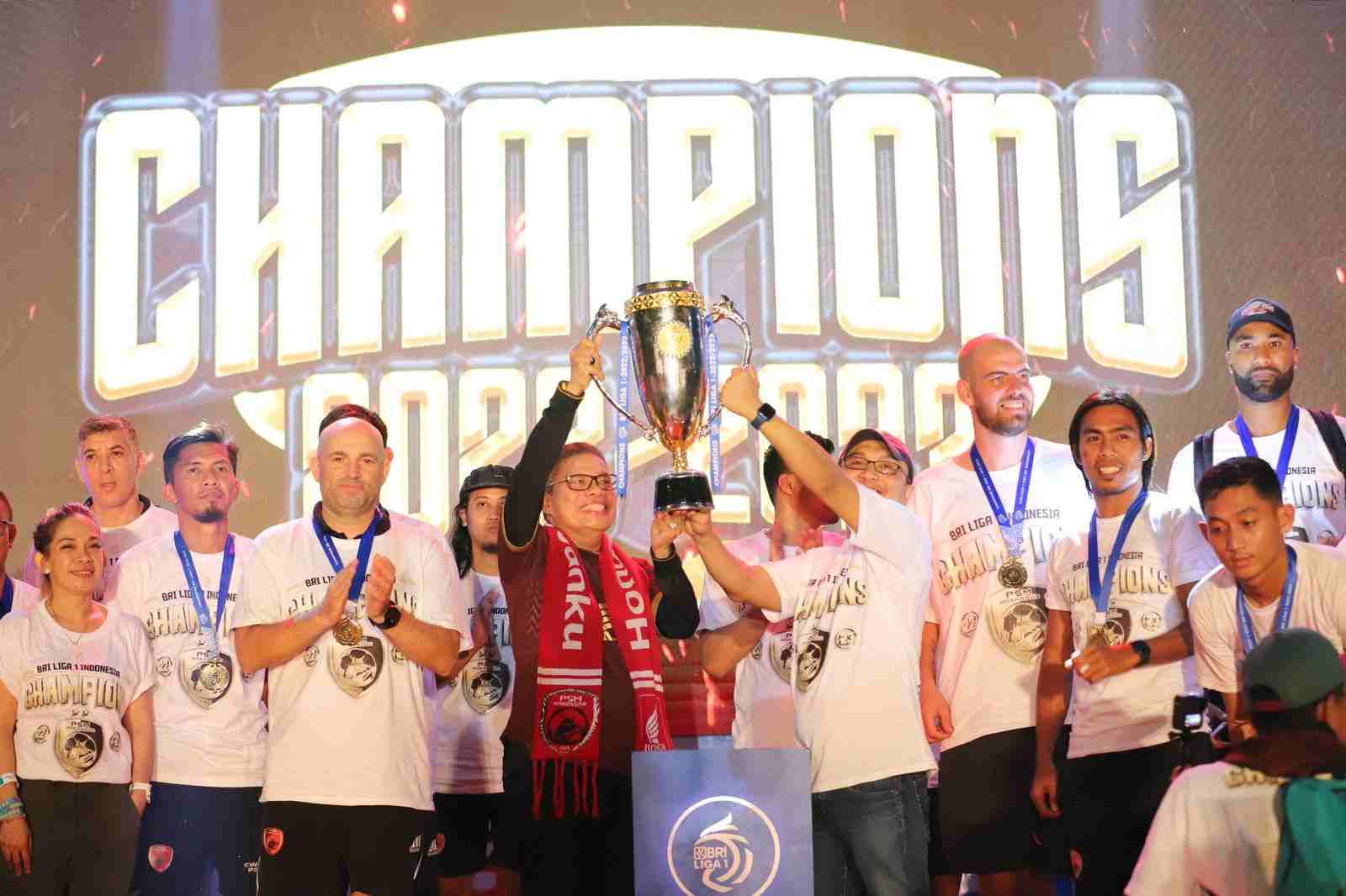 PSM Makassar Juara Liga 1, TP Tuai Apresiasi