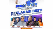 Deklarasi Besti (Bebas Manggazali - Siti Rahmawati). (Ist)