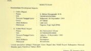 Partai Gerakan Indonesia Raya (Gerindra) secara resmi mengusung pasangan calon bupati Andi Bebas Manggazali dan wakil bupati Siti Rahmawati. (Ist)