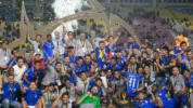 Selebrasi Arema FC Juara Piala Presiden Usai Kalahkan Borneo FC