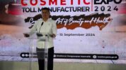 Kepala Badan POM RI Taruna Ikrar membuka secara resmi kegiatan Cosmetic Toll Manufacturer expo 2024