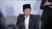 Menteri Agama, Nasaruddin Umar Saat Pengumuman Idul Fitri 1 Syawal 1446 H