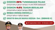 Pemprov Sulsel Beri Insentif Pajak Kendaraan: Bebas Denda dan Diskon Tunggakan Hingga 50%